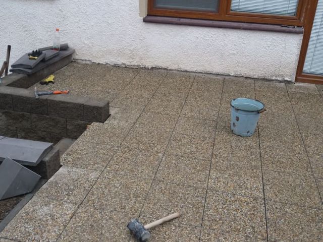 Terasa s výškovým rozdílem – foto 2