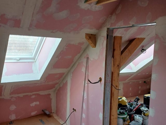 Půdní vestavba – nové podkroví chalupy – foto 24