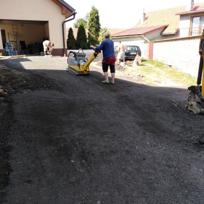 Oprava příjezdové cesty asfaltovým recyklátem č.0