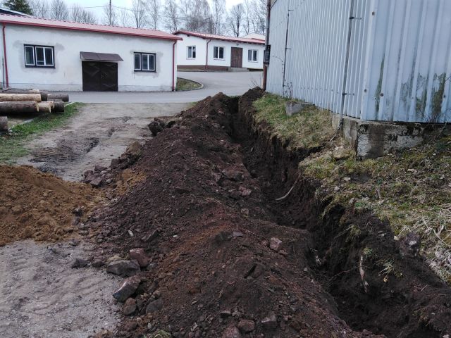 Zemní práce pro novou elektrickou přípojku, el. př – foto 6